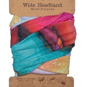 Karma Wide Stained Glass Headband - #1010